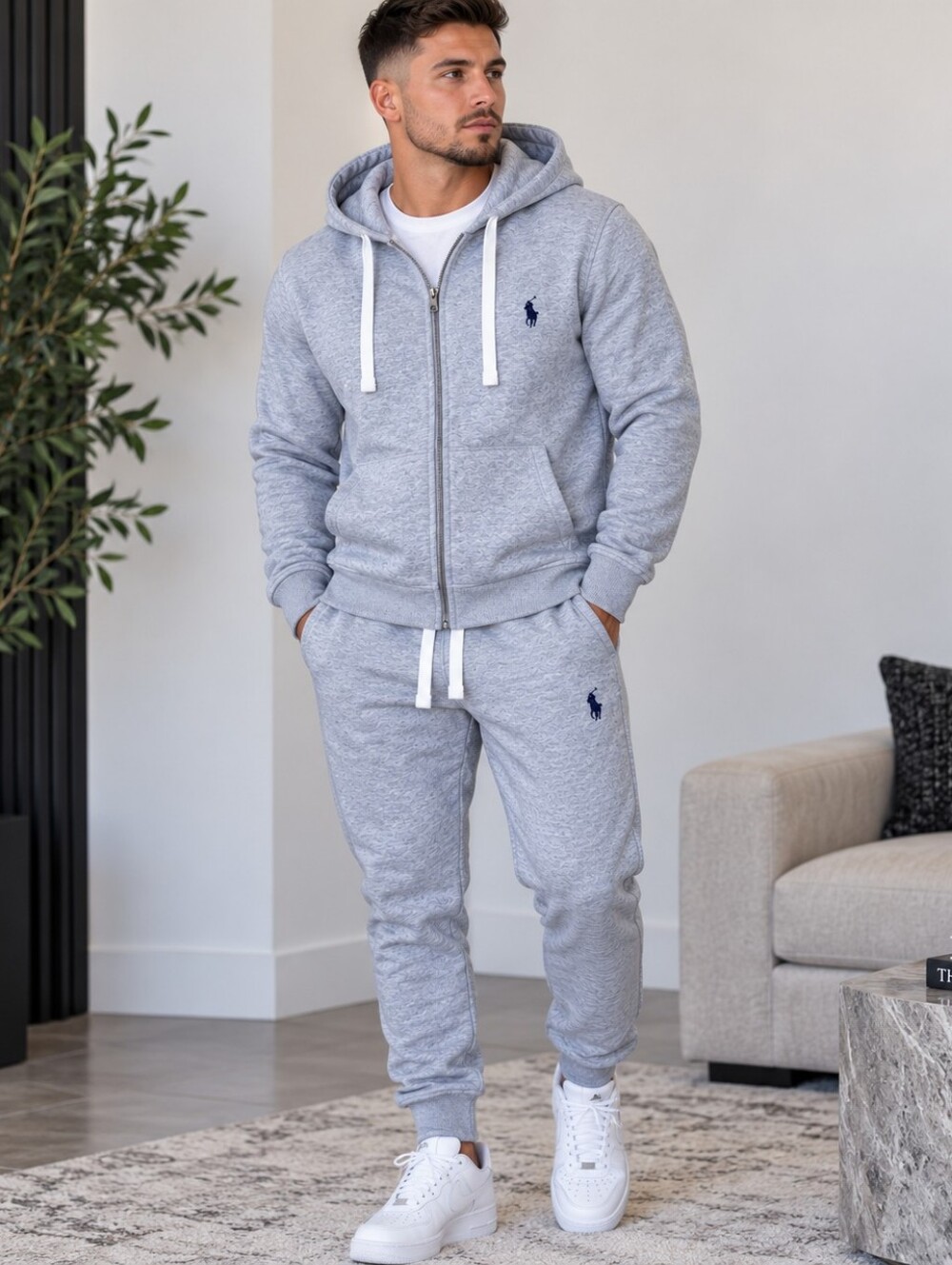 Polo Ralph Lauren Gray Sweatsuit